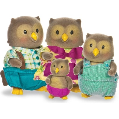 Li′ l Woodzeez Комплект фигурки, Battat, Li? l Woodzeez, Семейство бухали