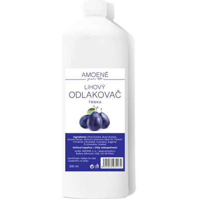 Amoené Odlakovač lihový s vůní trnky 500 ml