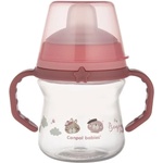 Canpol babies Неразливаща чаша със сламка Canpol - Bonjour Paris, 150 ml, розова (56/612_pin) - ozone