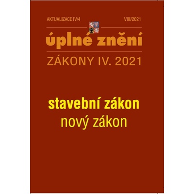 Aktualizace IV/4 - stavební zákon - Poradce s.r.o.