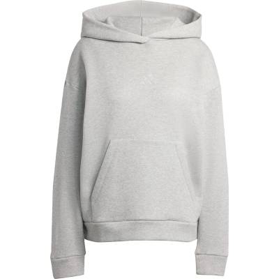 Adidas Суичър Adidas Women's Glitter Over-the-Head Hoodie - Silver