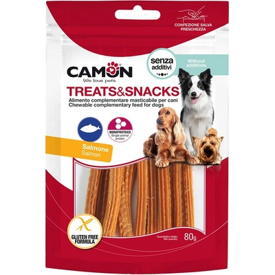 Camon Krútená Tyčinka Losos 12 cm 80 g