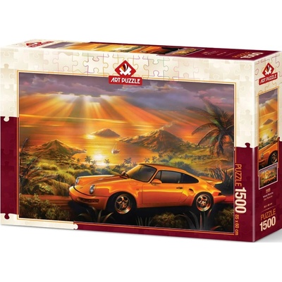 Art Puzzle Пъзел Art Puzzle от 1500 части - Жълто Порше (5406)