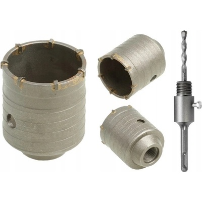 Mefisto DIEROVÁ PÍLA NA BETÓN 60 mm + ADAPTÉR SDS-plus 110 mm FRÉZA ČIPKA S VÍDIOVÝMI ZUBAMI