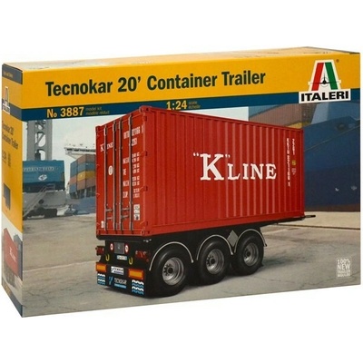Italeri Náves Container Trailer 20´ 1:24