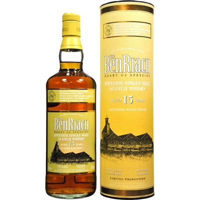 Ben Riach 15y Sauternes Finish 46% 0,7 l (tuba)