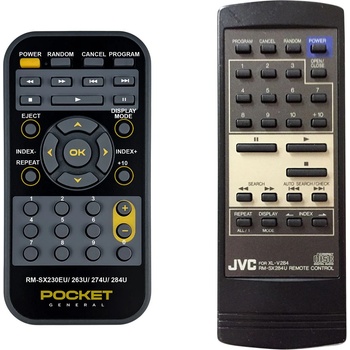GENERAL Jvc rm-sx284u - дистанционно управление дубликат (rm-sx284u)