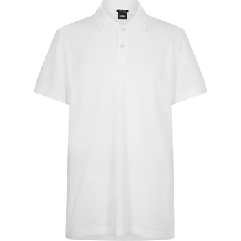 Boss Блуза с яка Boss Men's Firenze Short Sleeve Polo Shirt - White
