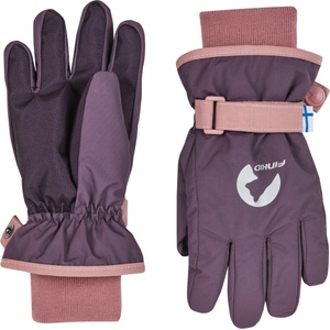 Finkid Детски ръкавици Finkid Pikkurilli Gloves & Mittens Gloves - Plum / Peach (202-3939-1611)