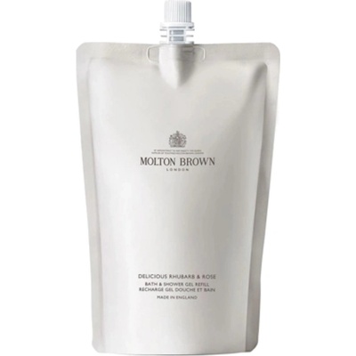 Molton Brown Náhradní náplň pro sprchový gel Delicious Rhubarb & Rose 400 ml