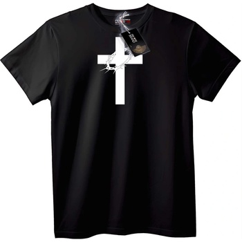 NOONEBRAND Тениска Кръст с Бодли - 6XL, Black