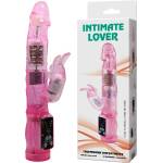  Вибратор с режими на ротация, 21, 5см. - Intimate Lover (DEBRA00475)