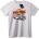 NOONEBRAND Тениска Стар метален винтидж камион - 4XL, White
