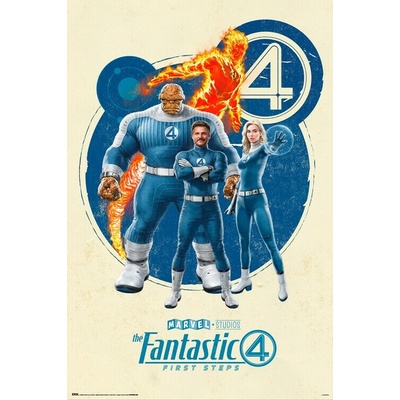 Plagát, Obraz - Marvel - The Fantastic Four, 61 × 91.5 cm