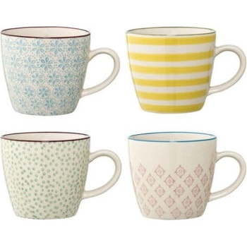 Bloomingville Комплект от 4 чаши от каменна керамика Patrizia - Bloomingville (21105938)