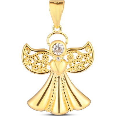 Olivie Strieborný prívesok ANJEL GOLD 7913