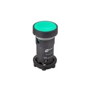 Schneider Electric Control button 22mm green with self-return 1Z XB7NA31