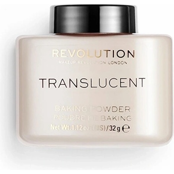 Revolution Transparentný púder Loose Baking Powder Translucent 32 g