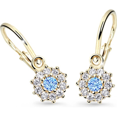 Cutie Jewellery detské náušnice C2749Z-Arctic Blue