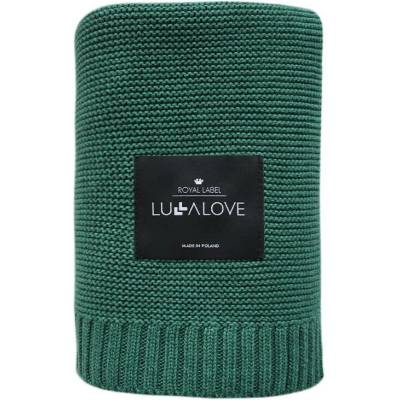 Lullalove Bambusová dečka pro dospělé Smaragdová zeleň