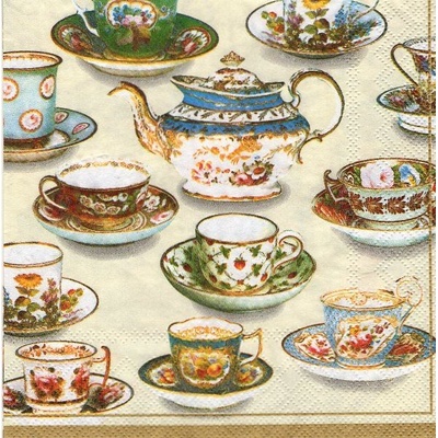 Ubrousek 33x33cm Hrníčky – Zbozi.Blesk.cz