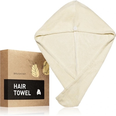 BrushArt Home Salon Hair towel ručník na vlasy Cream