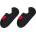 HUGO Чорапи HUGO 2 Pack Invisible Logo Detail Socks - Black 001
