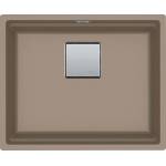 Franke Kubus 2 - Мивка Fragranite KNG 110-52, 56x46 cm, кашмир 125.0671. 878 (125.0671.878) Мивка за вграждане