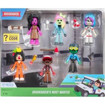 Image 1 of Jazwares Devseries Multipack Brookhaven's Most Wanted 244 0060