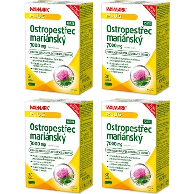 Walmark Ostropestřec mariánský 7000 mg Mega Detox 120 tablet