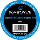 Vandy Vape Superfine MTL Fused Clapton Ni80 drôt 30ga*2+38ga 3m
