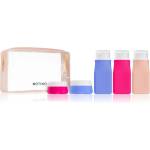 Notino Travel Collection Silicone Travel Bottles Set контейнери за пътуване за многократна употреба