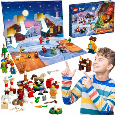 LEGO® ADVENTNÍ KALENDÁŘ DÁREK 24 DNÍ ZÁBAVY