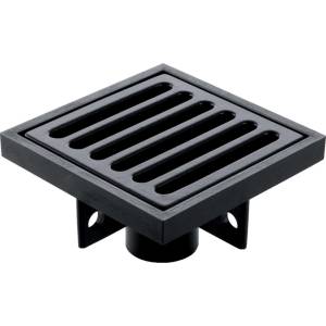 Geberit - Подов сифон от PE, с решетка 15x15 см 361.666. 16.1 (361.666.16.1)