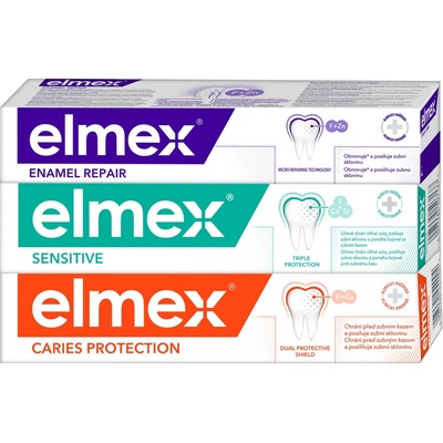 Elmex Mix zubních past 225 ml