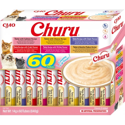 Churu Cat BOX Tuna Variety 60 x 14 g