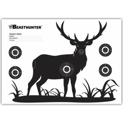 Terč silueta Beast Hunter Jelen 10ks