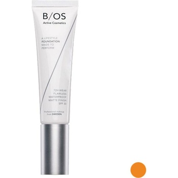 Base of Sweden Waterproof Full Coverage Foundation SPF30 Energetic Golden 30 ml