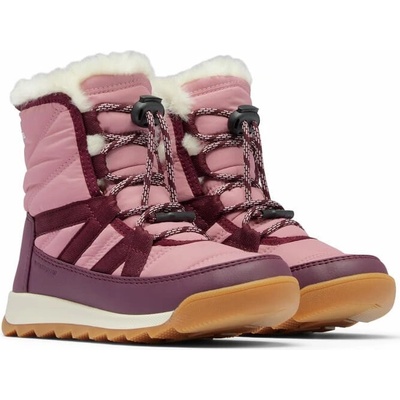 Sorel YOUTH WHITNEY 2 PLUS LACE WP Dazed Mauve Epic Plum