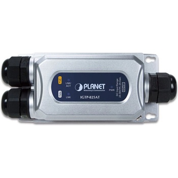 Planet - Тайван Индустриален медиа конвертор IP67 1GSFP - 1G BASE-T PoE+ (IGTP-825AT)