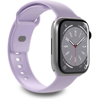Puro Puro Icon Silicone каишка за Apple Watch 42 / 44 / 45 / 49 mm, лилав, 2 броя