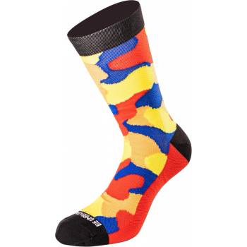 Ponožky CAMO SHORT UNDERSHIELD žltá/červená/modrá