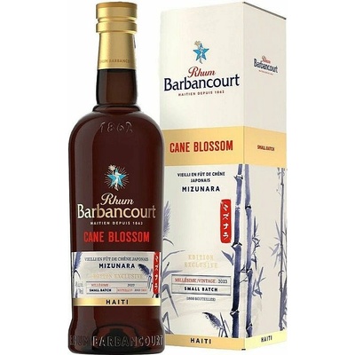 Barbancourt 2023 Cane Blossom & Mizunara Oak 15y 45% 0.7 l (karton)