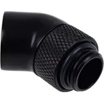 Alphacool Ъглов адаптер Alphacool Eiszapfen, 45°, G1/4 външна към G1/4 вътрешна резба, Черен мат (AC-1011175) - xtreme