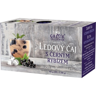 GREŠÍK Ľadový čaj s čiernou ríbezľou 40 g