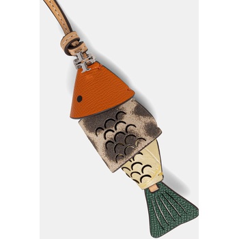 Tory Burch Ключодържател женски кожен Fish Key (181674)