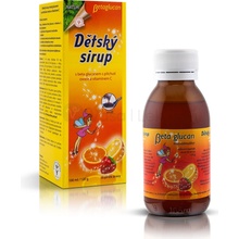 Natures Beta Glucan Detský sirup + s príchuťou lesných jahôd 100 ml