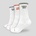 GymBeam Чорапи GymRat 3Pack White L