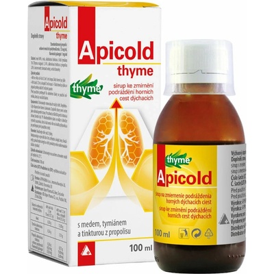 Apipharma APICOLD thyme sirup 100 ml