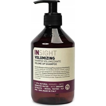 Insight Volumizing Volume Up Shampoo šampón pre objem pre jemné vlasy 400 ml